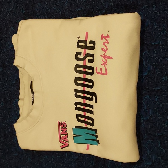 Women's Vans Mongoose Expert BMX   Sweatshirt Size S Rare - Picture 14 of 14